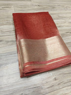 Maheru tissue silk saree