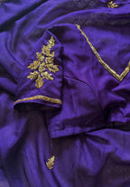 Aster Purple Saree