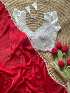 Cherry Embellished Saree