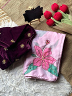 Precious Midnight Blue Saree
