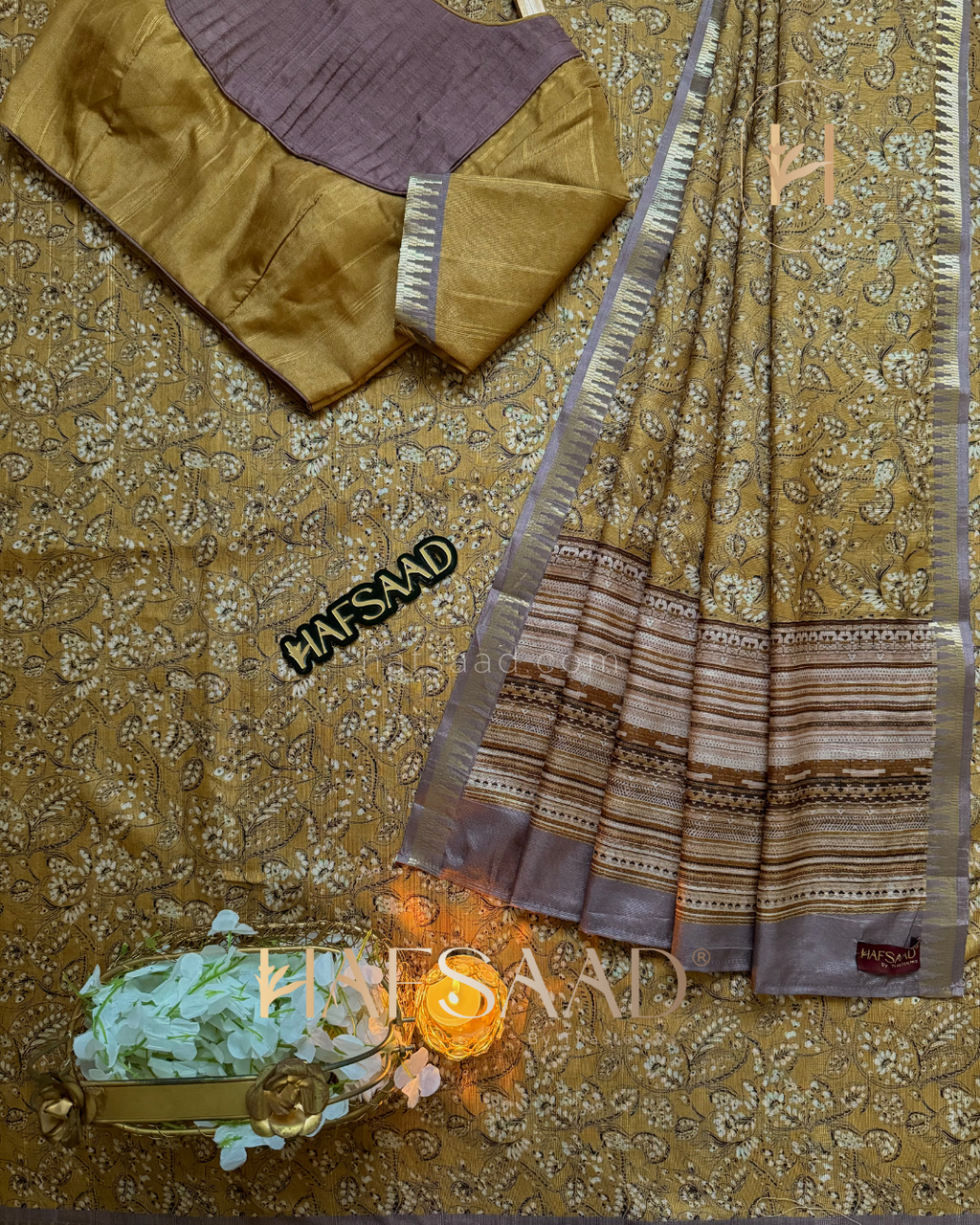 Indira - German silk saree