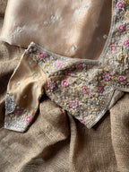 Golden Era Embellished Saree