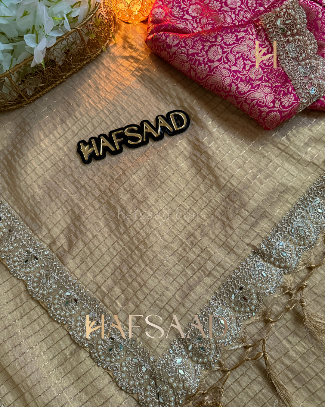 Ishita - Semi Tissue Silk Saree