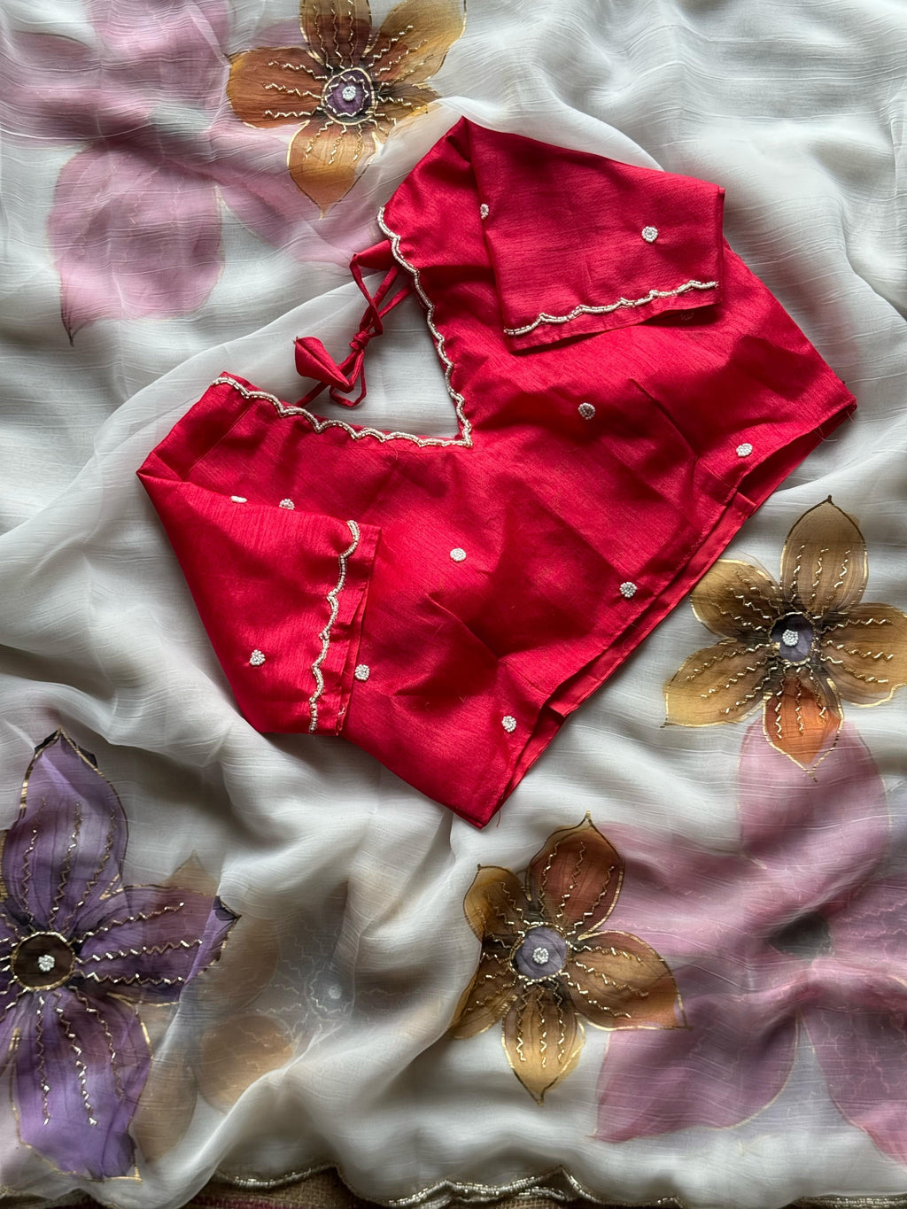 Floral Summer Saree