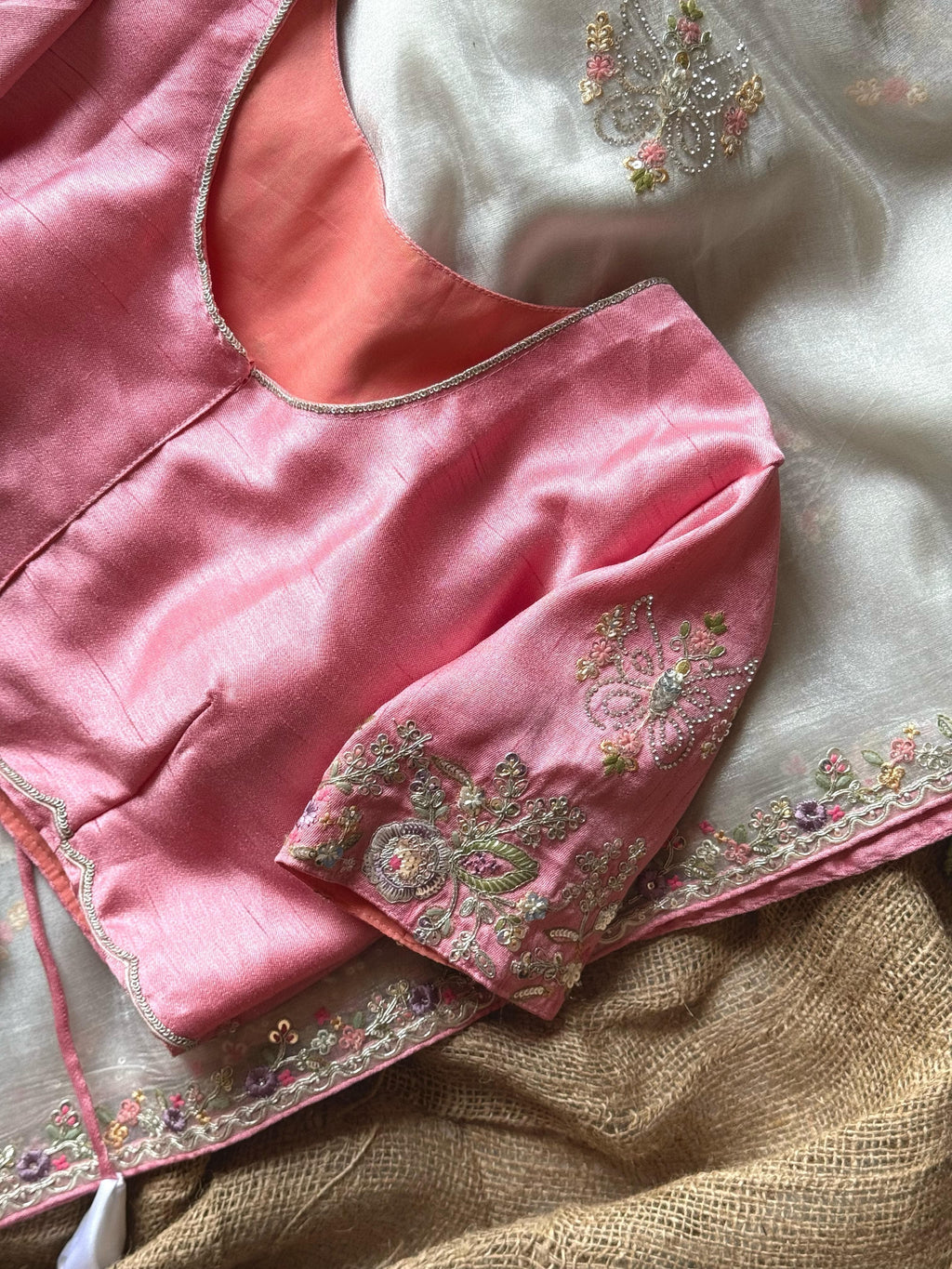 Pastel Sage Era Saree