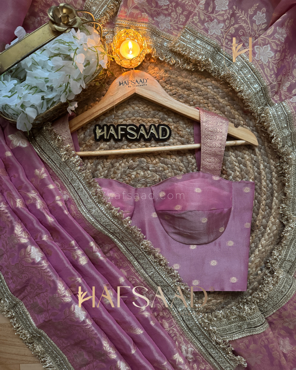 Nisha - Banaras Tissue Silk Saree