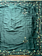 Precious Vintage Green Saree