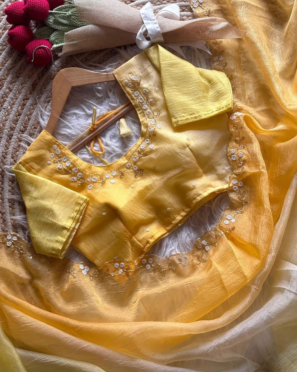 Titli Tissue Saree