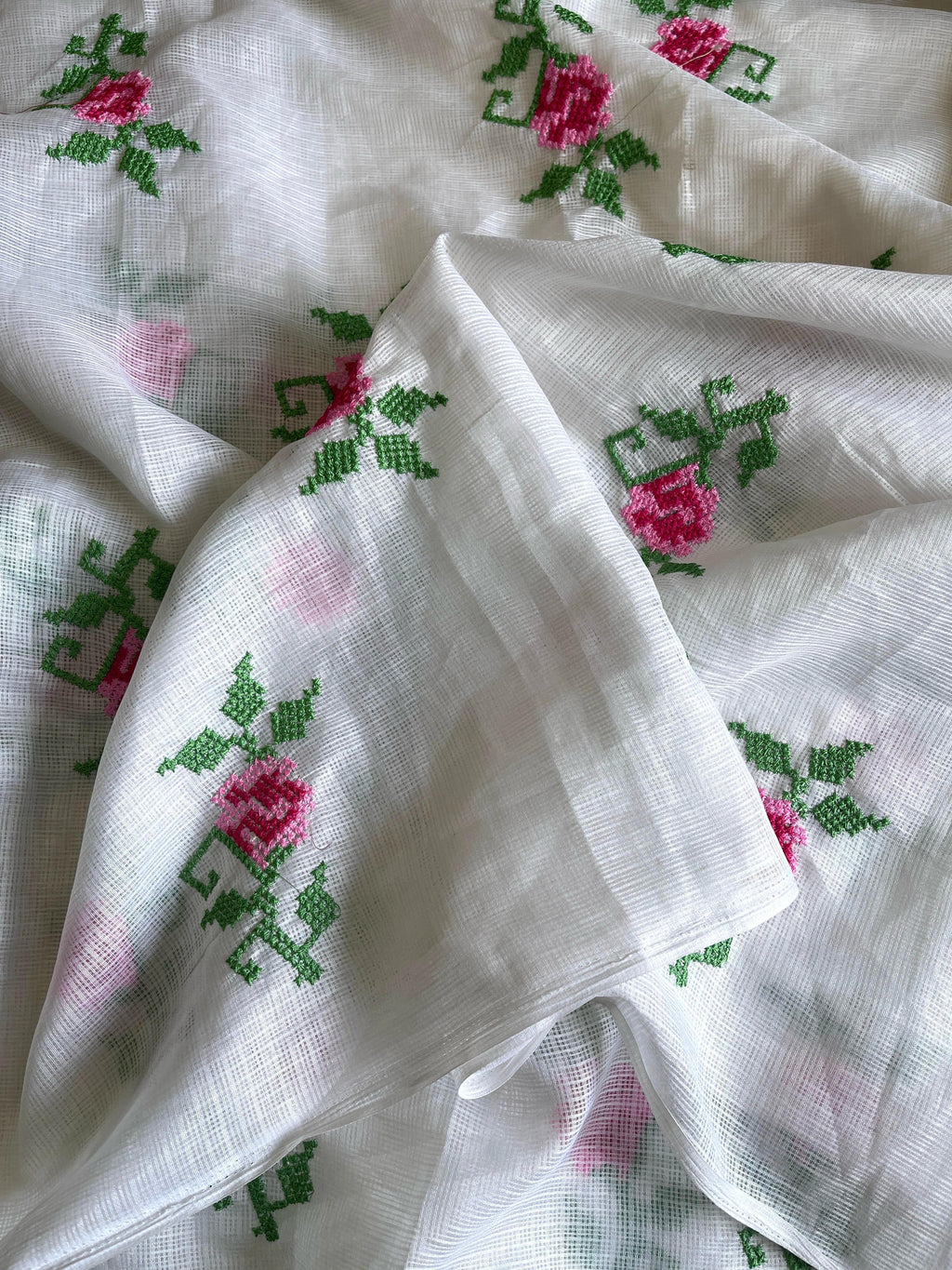 Valentine Tissue Saree