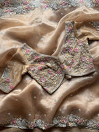 Golden Era Embellished Saree