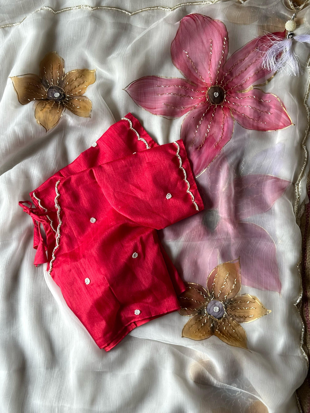Floral Summer Saree