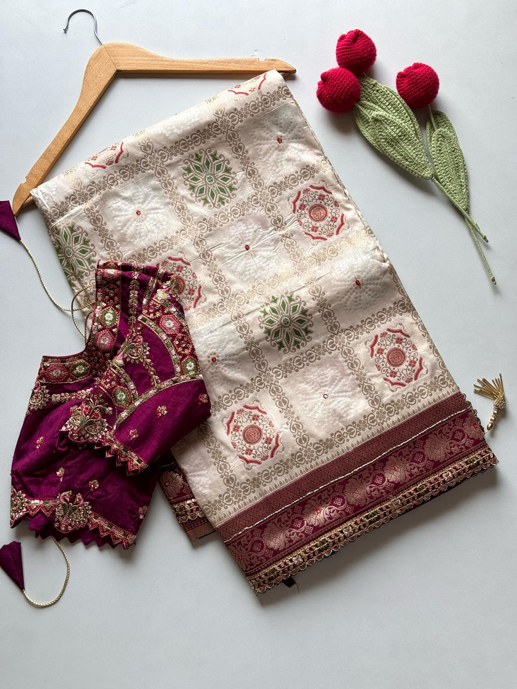 Anuja Pattu Silk Saree
