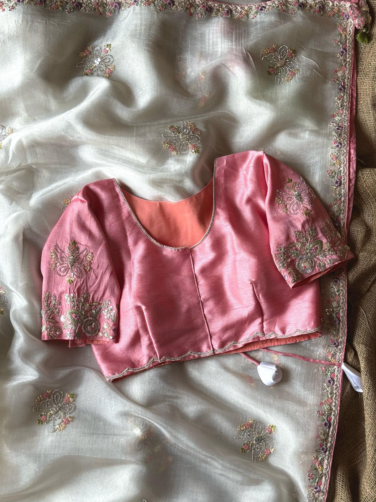 Pastel Sage Era Saree