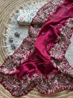 Reba Embroidered Saree