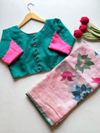 Spring Floral Kota Saree