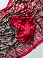 Kalindi Kalamkari Saree
