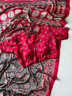 Kalindi Kalamkari Saree